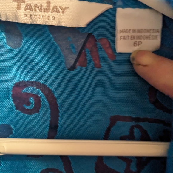 Tan Jay Blouse size 6 - Picture 3 of 4